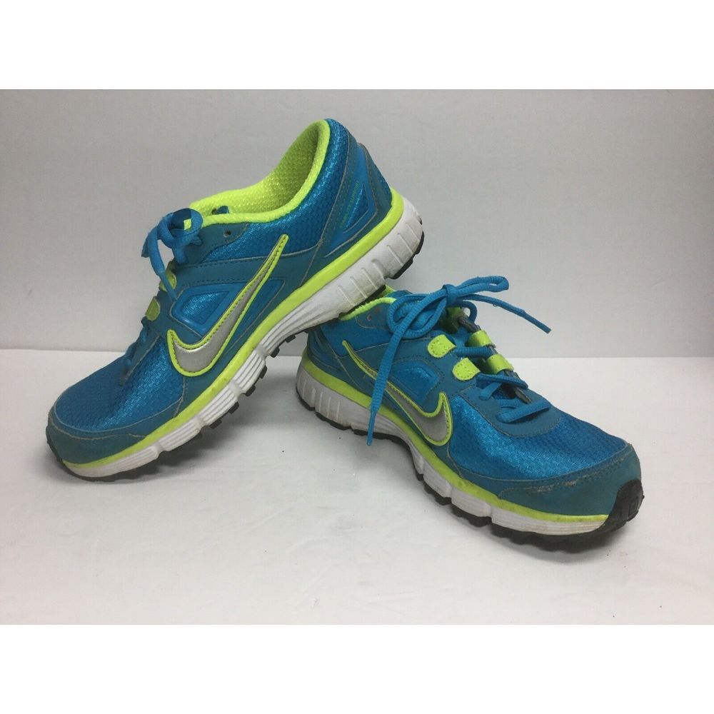 NIKE Dual Fusion ST Running Shoes Athletic Sneakers Teal Blue Women's size 7.5 M